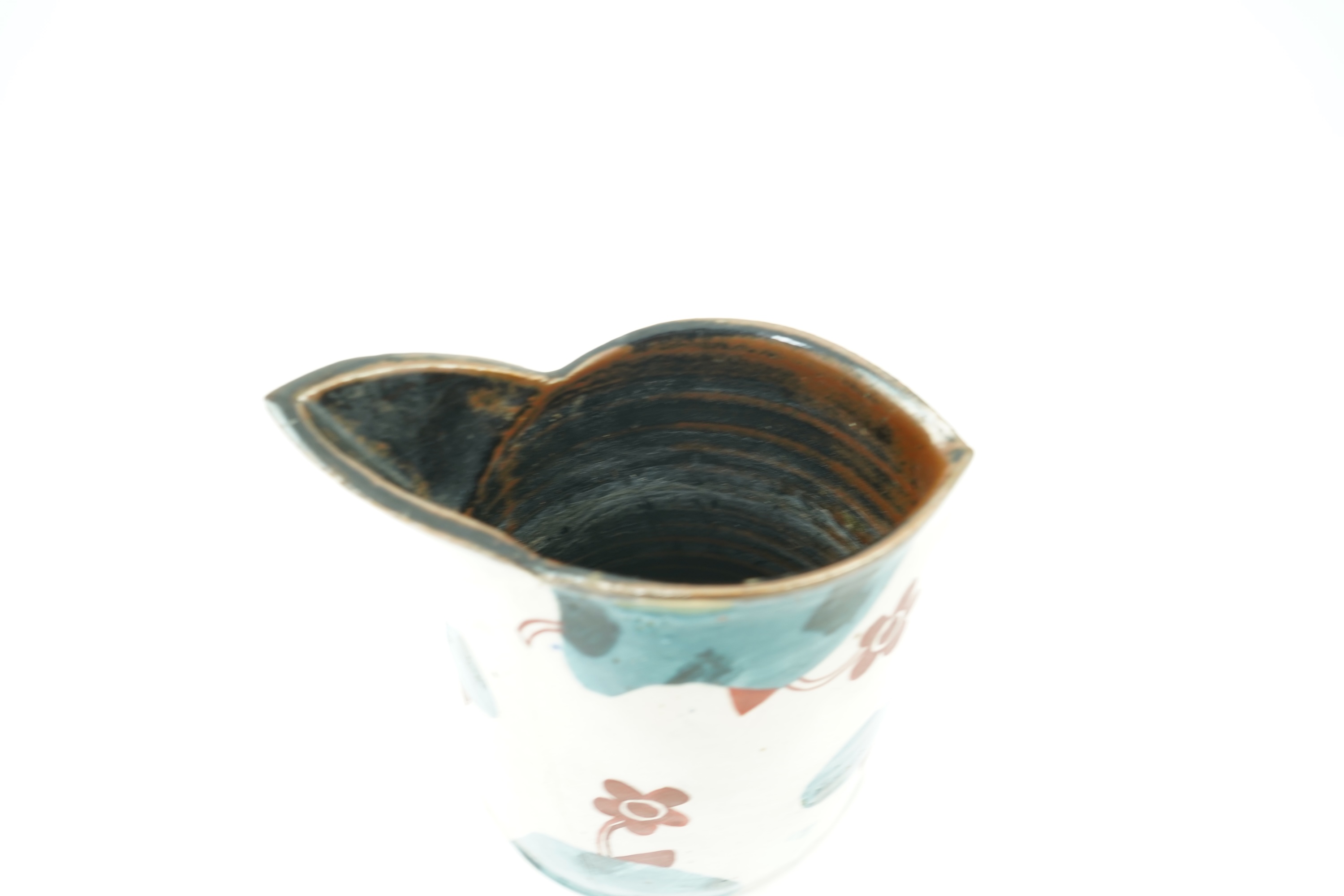John Maltby (1936-2020): A free-form stoneware pouring vessel
